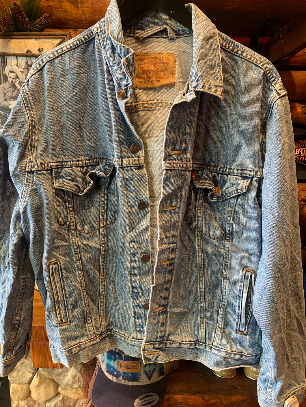 Vintage Levis Denim Jacket, Medium