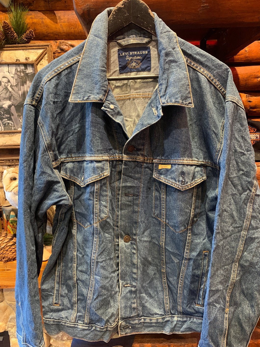 Vintage Levis Denim Jacket, Large