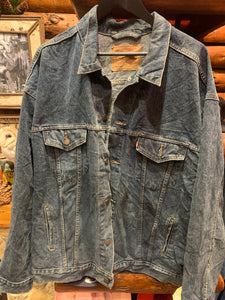 Vintage Levis Denim Jacket, XXL