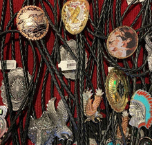 Load image into Gallery viewer, Authentic American Bolo Ties. GROUP SHOT
