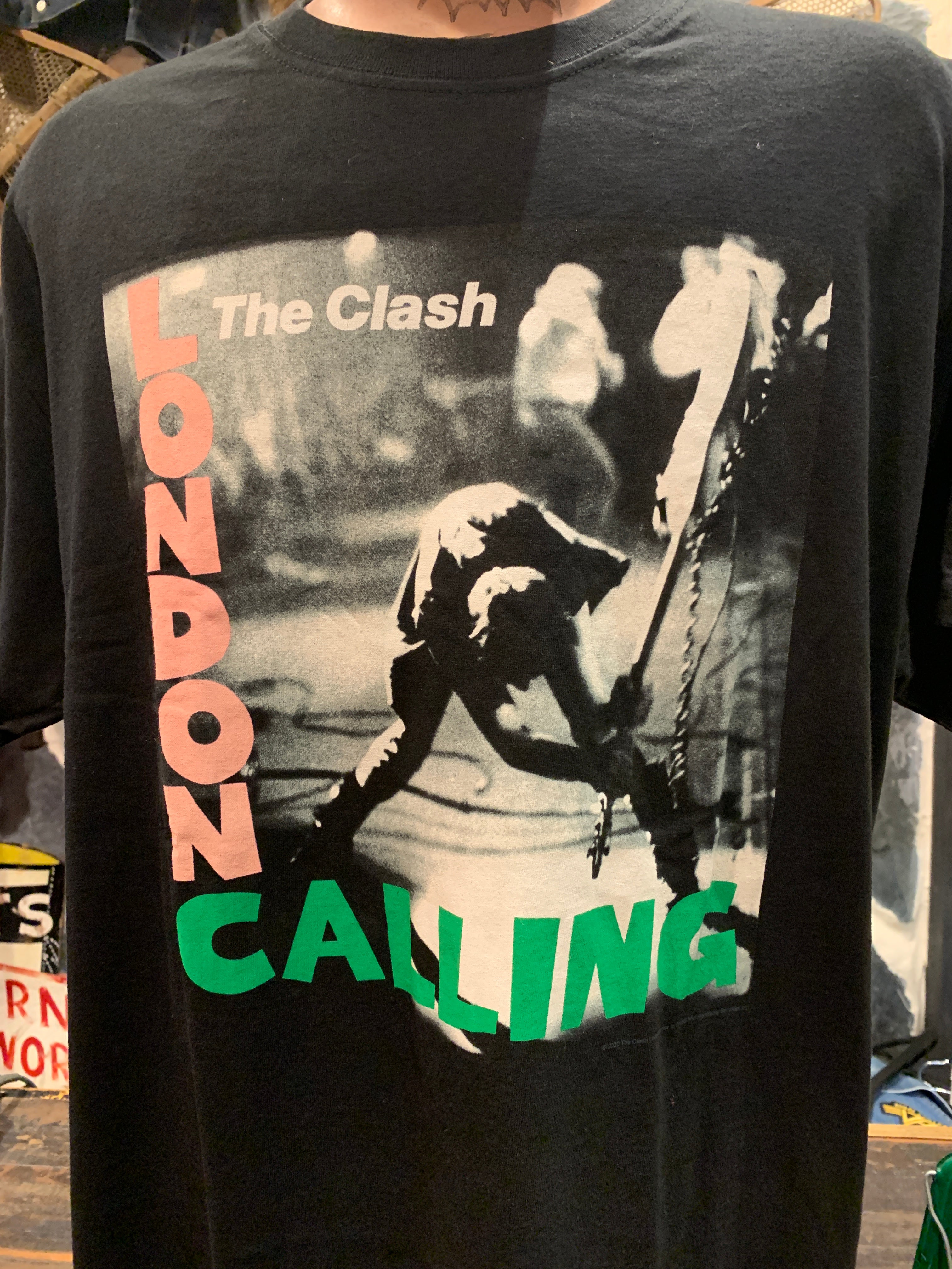 ビンテージThe Clash London Calling Tシャツ The Clash: London Calling Japan T-shirt – StitchStreet.com
