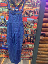 Load image into Gallery viewer, Vintage French Workwear Herringbone Overalls, Waist 34. FREE POSTAGE
