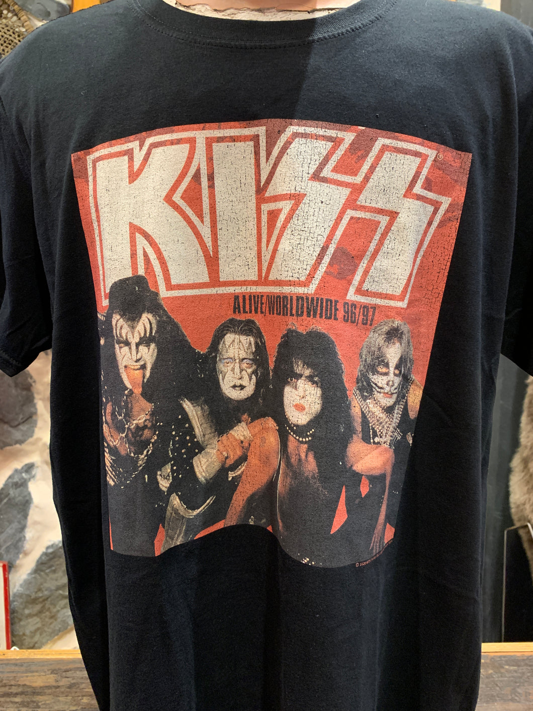 Kiss. Alive, '96-97. Soft Vintage Feel,  LA Import