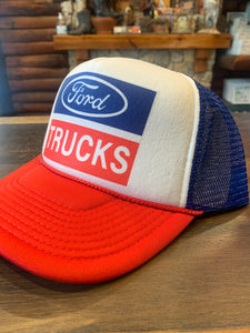 New Ford Truckers USA R/W/B Trucker Cap