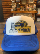 Load image into Gallery viewer, New Dale Earnhardt Nascar Wrangler Blue/Wh USA Trucker Cap
