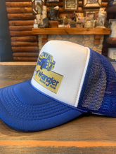Load image into Gallery viewer, New Dale Earnhardt Nascar Wrangler Blue/Wh USA Trucker Cap
