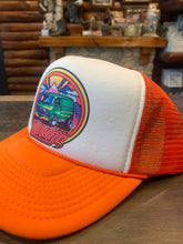Load image into Gallery viewer, New Dodge Orange/Wh USA Trucker Cap
