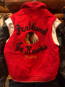 Vintage Portland Jr Hawks Hockey, Incredible Detailing. XS. FREE POSTAGE