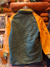 Load image into Gallery viewer, Vintage Car Coat Club Length Circa 1950&#39;s-60s De Long Letterman, Small. FREE POSTAGE
