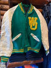 Load image into Gallery viewer, Vintage Circa 1960&#39;s-70s W O Letterman Jacket, S-M. FREE POSTAGE
