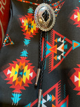 Load image into Gallery viewer, BT101 Silver Concho Bolo Tie. Imported from USA
