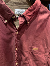 Load image into Gallery viewer, Vintage Carhartt Maroon Shirt, XXL Tall
