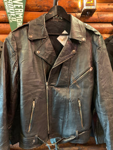 Vintage Euro Biker Jacket 3, Medium