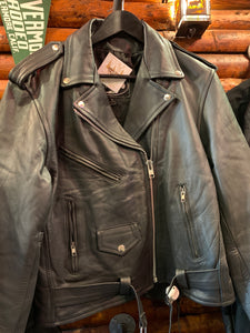 Vintage Biker Jacket 11, Euro Small, Soft Leather