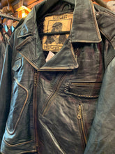 Load image into Gallery viewer, Vintage Biker Jacket 14, Euro Flight Style S-M
