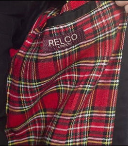 Harrington Jacket. Relco London. Exclusive Import. BURGUNDY