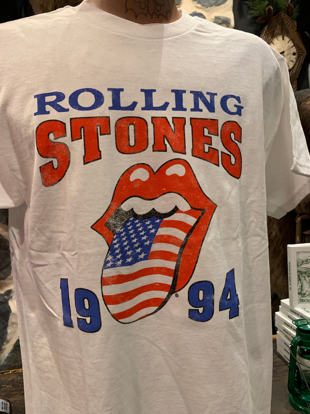 Rolling Stones. White. 1994. LA Import