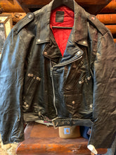 Load image into Gallery viewer, Vintage Biker Jacket Red Lining, M-L
