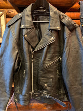 Load image into Gallery viewer, Vintage Heavyweight Biker Jacket, XXL-XXXL
