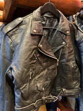 Load image into Gallery viewer, Vintage Biker Jacket, Small
