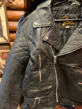 Load image into Gallery viewer, Vintage Biker Jacket With Padding, 44 Large
