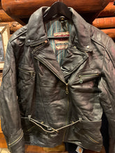 Load image into Gallery viewer, Vintage 1940s Style Biker Jacket, 40 S-M
