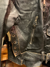 Load image into Gallery viewer, Vintage Biker Jacket, Large
