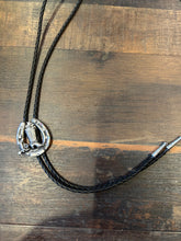Load image into Gallery viewer, BT-144 Horseshoe &amp; Boot Bolo Tie
