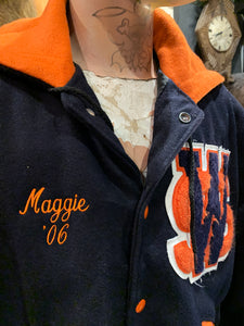 Vintage College Jacket 42. Simpson's Vibes w West Springfield / Maggie. Small.