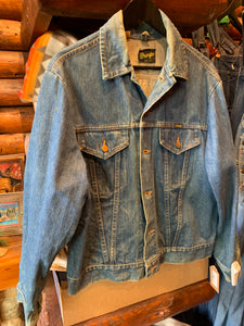 11. Vintage Wrangler Denim Jacket, 42 Large