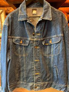 12. Vintage Lee Dark Denim Jacket, 44L-XL