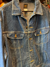 Load image into Gallery viewer, 12. Vintage Lee Dark Denim Jacket, 44L-XL
