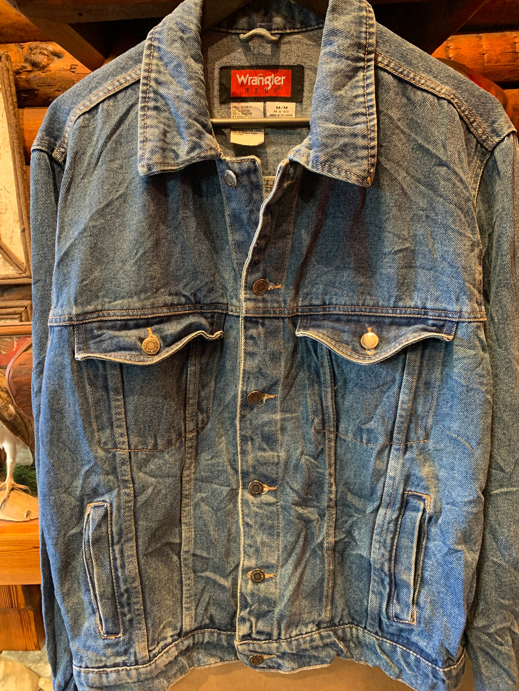 Vintage Wrangler Denim Jacket, Medium