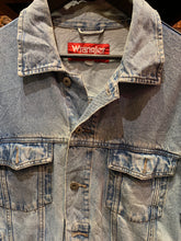 Load image into Gallery viewer, 19. Vintage Wrangler Denim Jacket, Large
