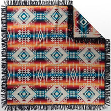 Load image into Gallery viewer, PENDLETON PILOT ROCK BLANKET IVORY. FREE POSTAGE VALUED AT $25
