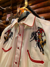 Load image into Gallery viewer, 67-RRW Rockmount Ranchwear Ivory Bronc Embroidered, Colorado
