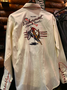 67-RRW Rockmount Ranchwear Ivory Bronc Embroidered, Colorado