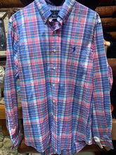 Load image into Gallery viewer, Vintage Ralph Lauren Pink &amp; Baby Blue Plaid, Large
