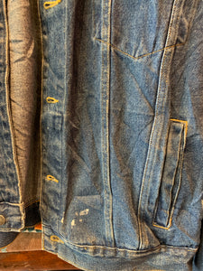 40. Wrangler Vintage Denim Jacket, XXL
