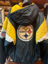 Load image into Gallery viewer, 5. Vintage Pittsburgh Steelers Starter Jacket, Medium.
