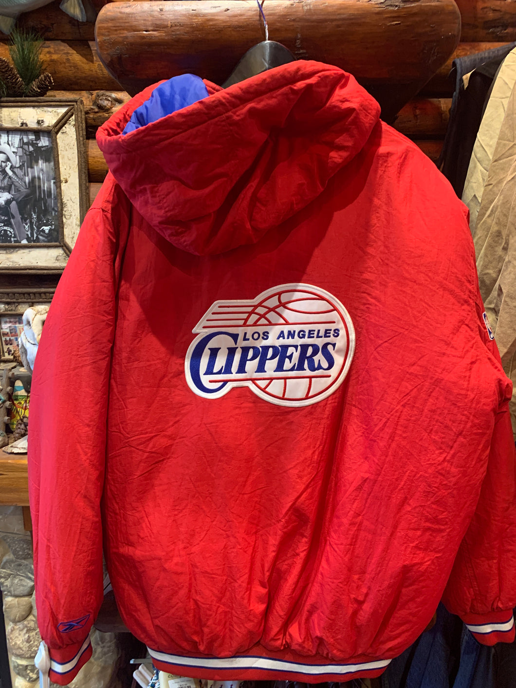7. Vintage Clippers Stadium Reebok Jacket, XL