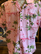 Load image into Gallery viewer, Authentic Hawaiian Shirt 3. Flamingo Pink. Imported from Honolulu
