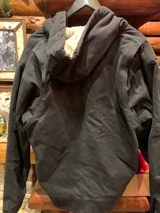 Vintage Rocky Duckcloth Sherpa Work Jacket,S - M