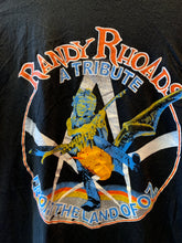 Load image into Gallery viewer, 7. Randy Rhoads (Ozzy Osbourne) Repro Bootleg Car Lot Rock Tee, Small
