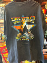 Load image into Gallery viewer, Vintage Harley Pocket Tee Russ Welch Texas, XXL
