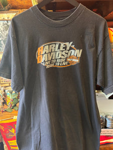 Vintage Harley Live To Ride, Savannah, XL