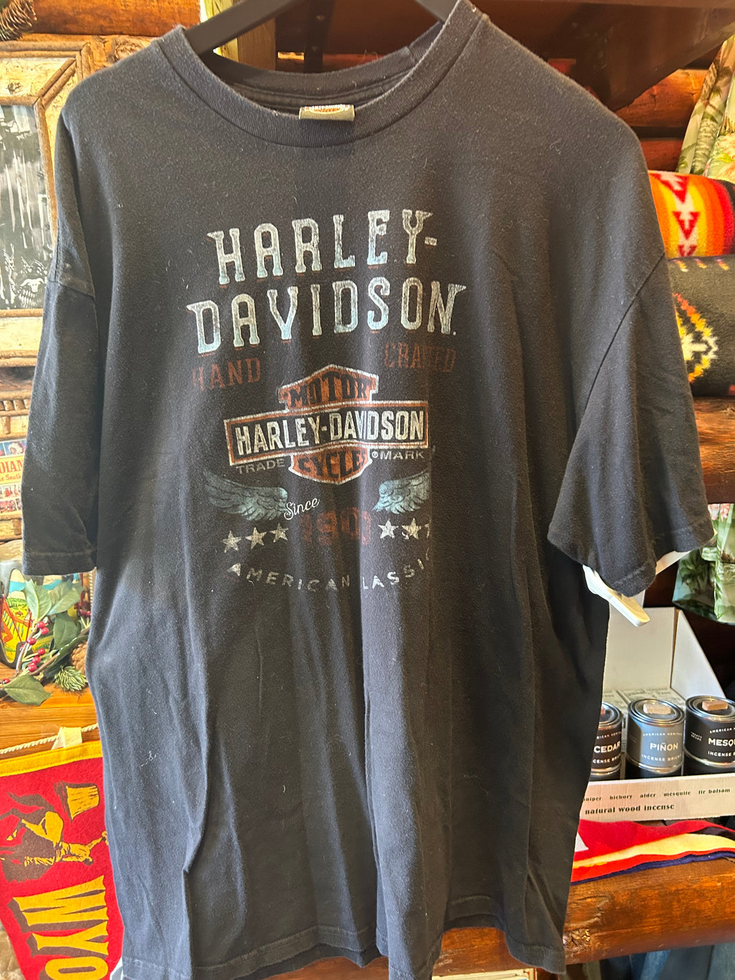 Vintage Harley Temples Texas, XXL