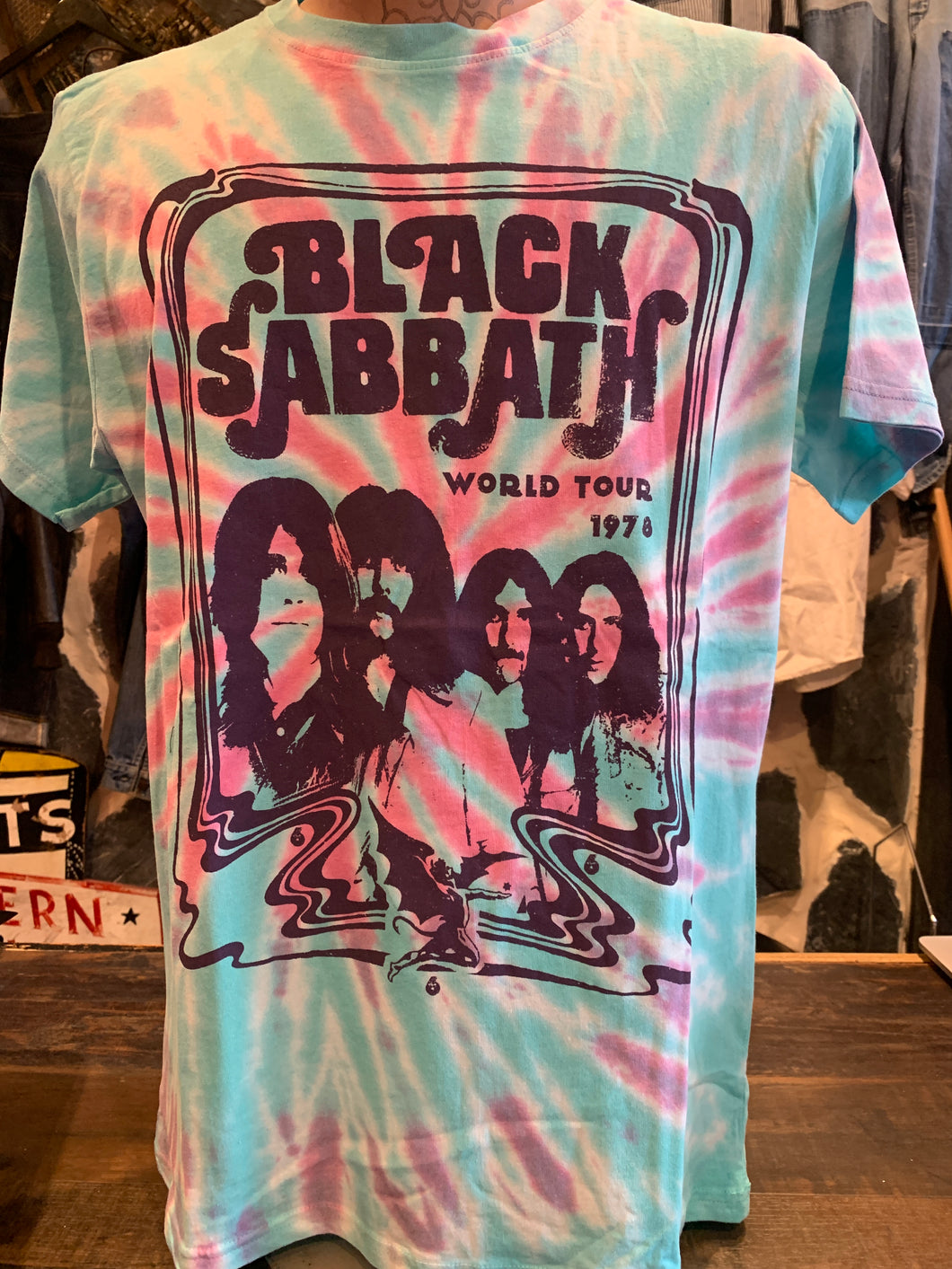 Black Sabbath World Tour 1978 Tie Dye