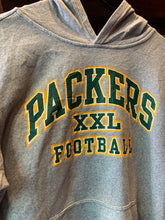 Load image into Gallery viewer, Vintage Green Bay Packers Hoodie, XXL Youth / Unisex Small
