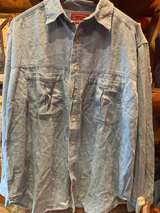 Vintage Marlboro Country Store Denim Shirt, Medium